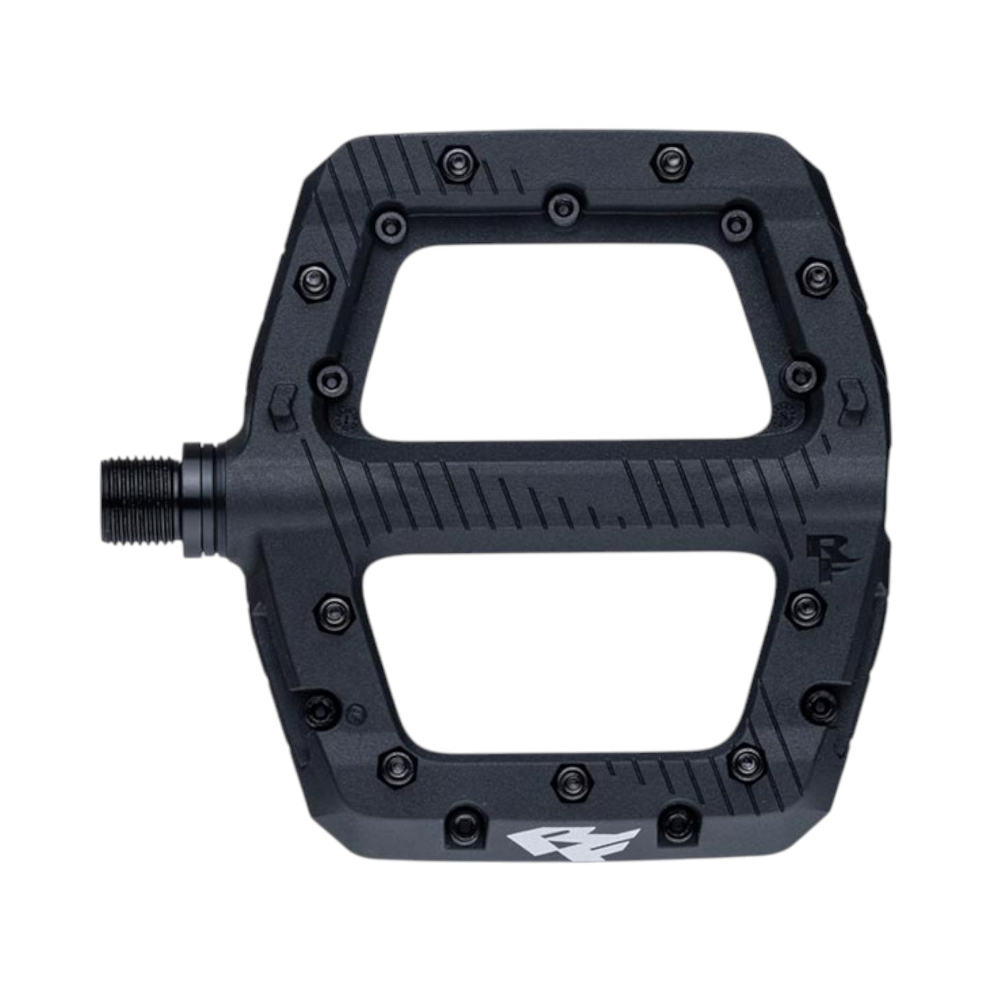 Pedales Race Face Chester 9/16″ | Plataforma Nylon, 11 Pines, Negro – Para MTB