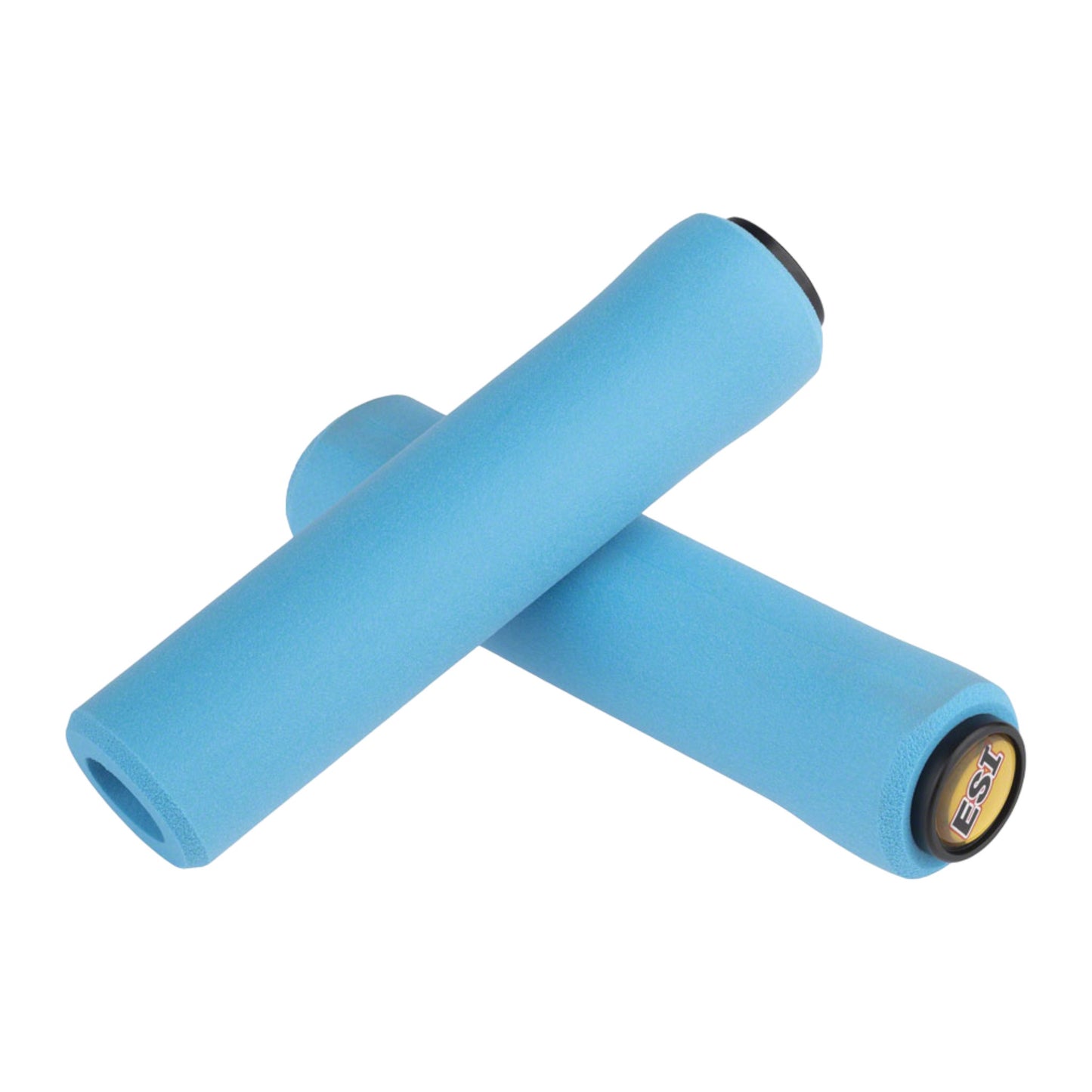 Puños Gruesos ESI - 100% Silicona, 32 mm, Comodidad y Control para MTB - Aqua