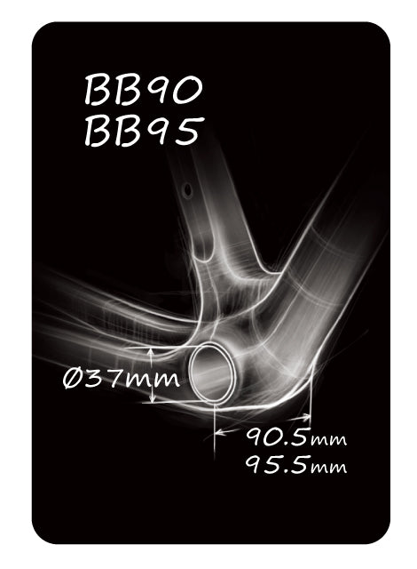 Token Press Fit Bearings - BB90 / BB95, Shimano HollowTech II