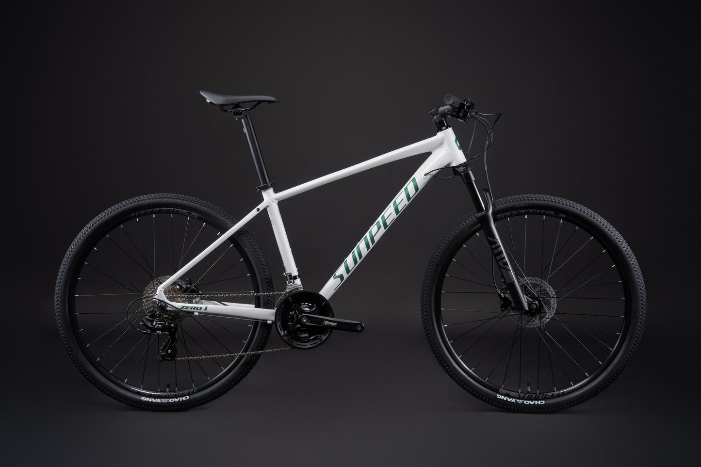 Bicicleta de Montaña Sunpeed Zero 1 – Aluminio 6061, Shimano Tourney 24V, Blanco talla L