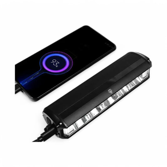 Luz Delantera para Bicicleta 2600 Lúmenes, LED Recargable USB, Impermeable, Luz Frontal para Ciclismo Nocturno MTB