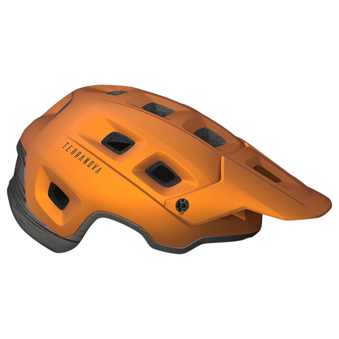 Casco MET Terranova MIPS Titanio Naranja Mate - Protección MTB y eMTB, Talla M