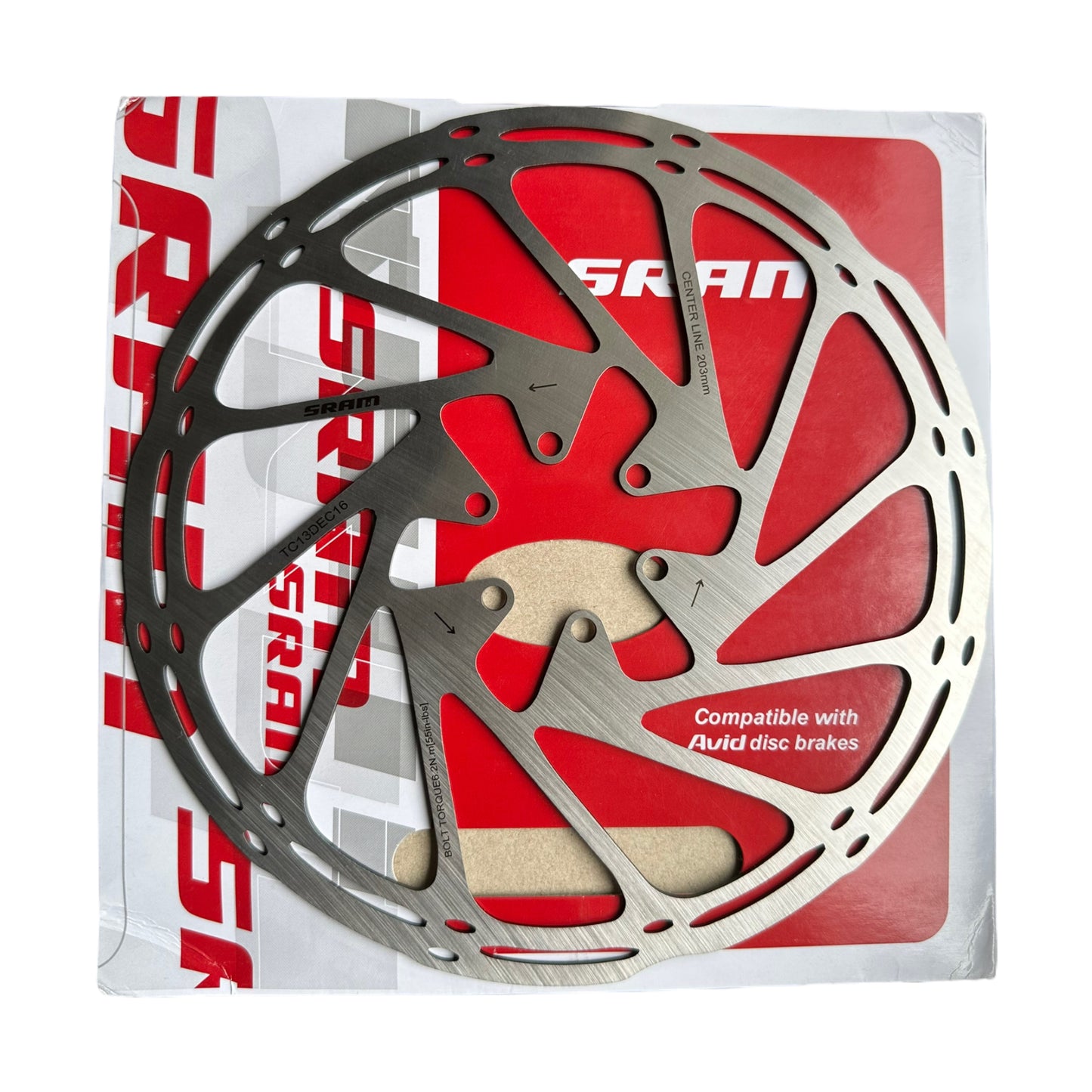 Disco de freno SRAM center line 203mm