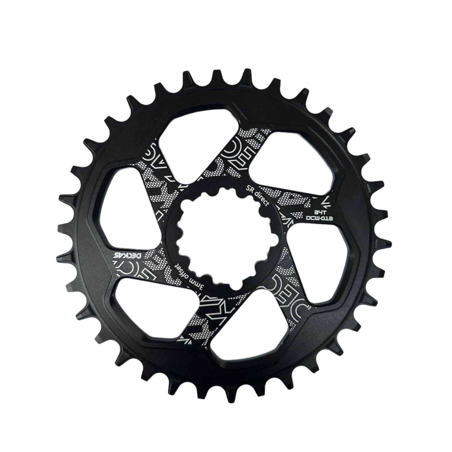 Deckas GXP single chainring direct mount 34T