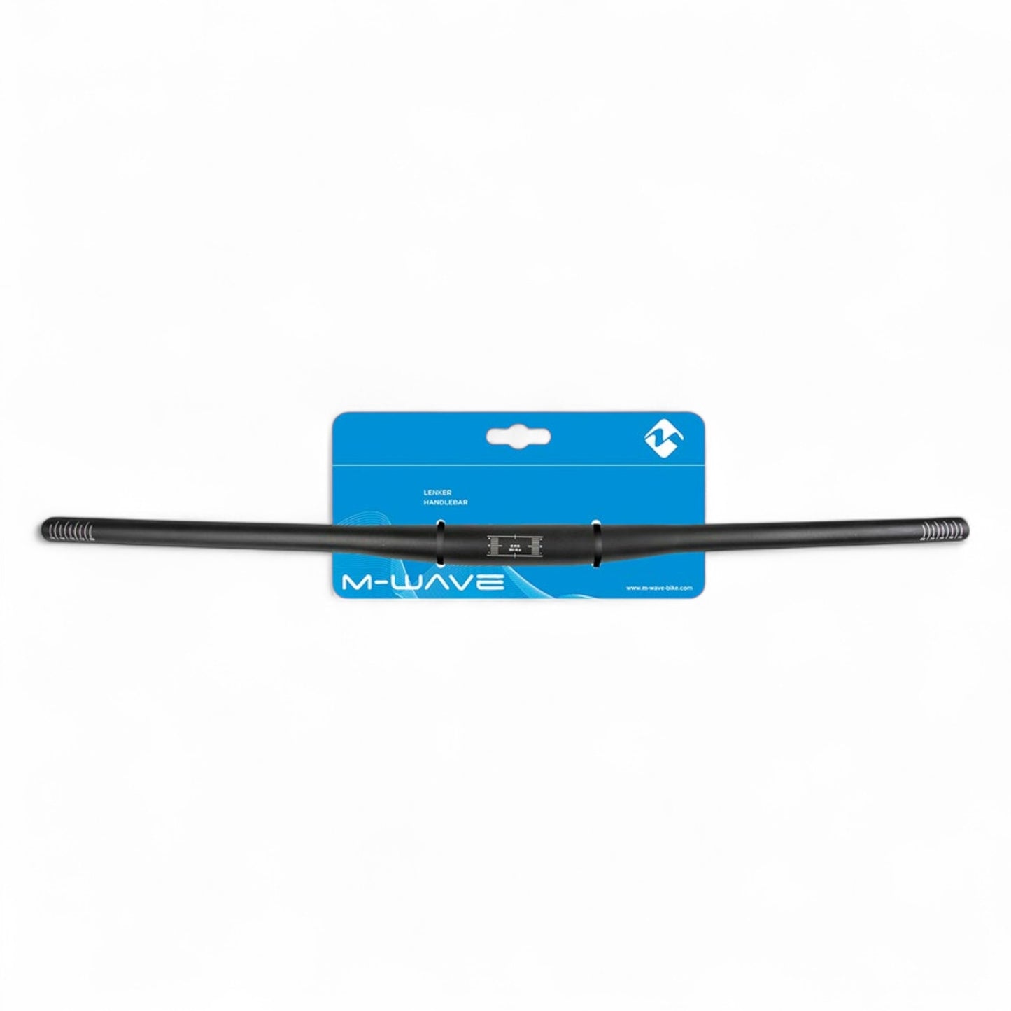 Manubrio M-Wave HB- MTB 780 mm | Aluminio 31.8 mm, Negro Rise 5 mm