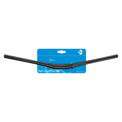 Manubrio MTB M-Wave HB - 780 mm | Rise 10 mm, Aluminio 31.8 mm Negro