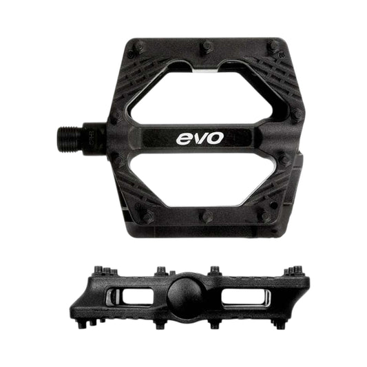 Pedales Plataforma EVO Freefall Sport Nylon | Eje 9/16″ Negro – Par Ligero y Antideslizante
