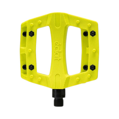 Pedales Plataforma Eclat Contra 9/16″ | Nylon | Amarillo