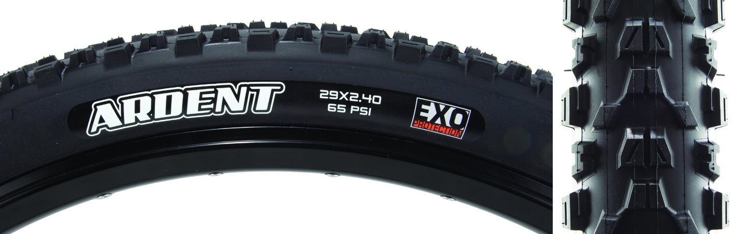 Llanta MAXXIS Ardent 29x2.4 con Aro de Alambre y Protección EXO – 60 TPI, Ideal para MTB y Trail