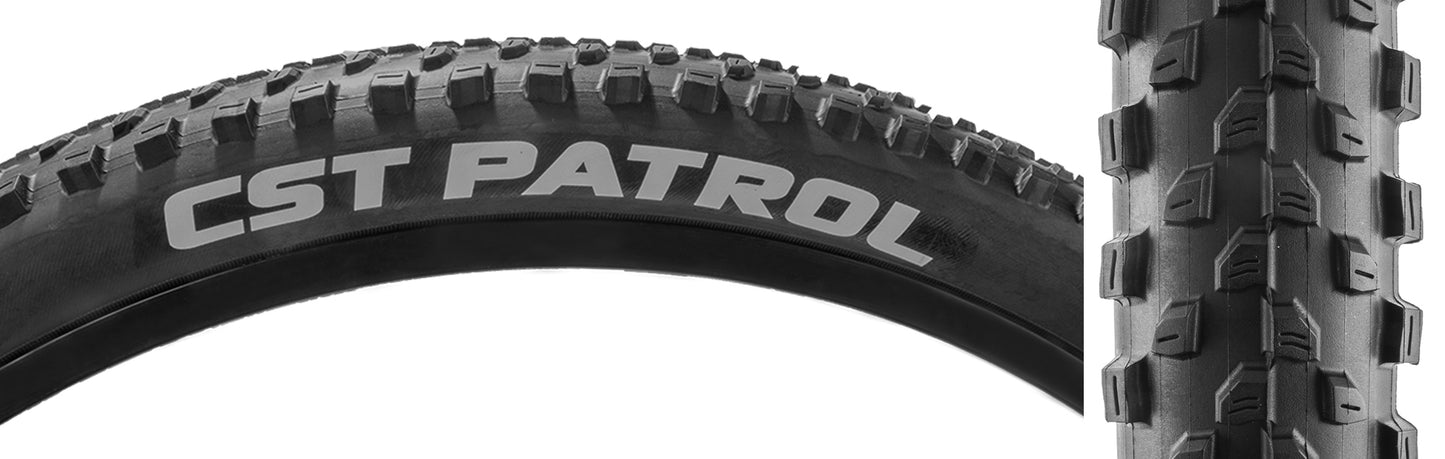 Llanta CST Patrol 27.5x2.25 con Aro de Alambre y Compuesto SC – Para MTB, Trail y Cross Country