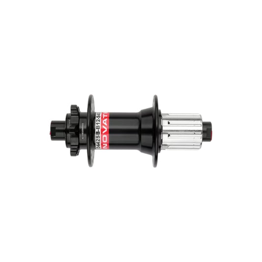 Maza Trasera Novatec D442SB-B12 Boost - Eje Pasante 12x148mm - 32 Radios