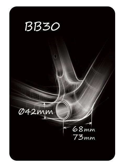 Bottom Bracket Token BB30AR Press Fit - BB30, Shimano HollowTech II