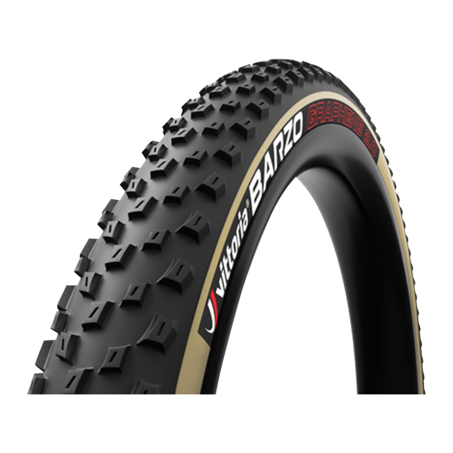 Llanta Vittoria Barzo - 29 x 2,35, Tubeless, Plegable, /Marrón, 4C Race, G2.0