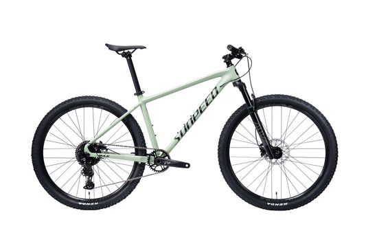 Bicicleta MTB Sunpeed Rule 29” Boost – Suspensión de Aire, Shimano CUES 1x9, Verde talla M