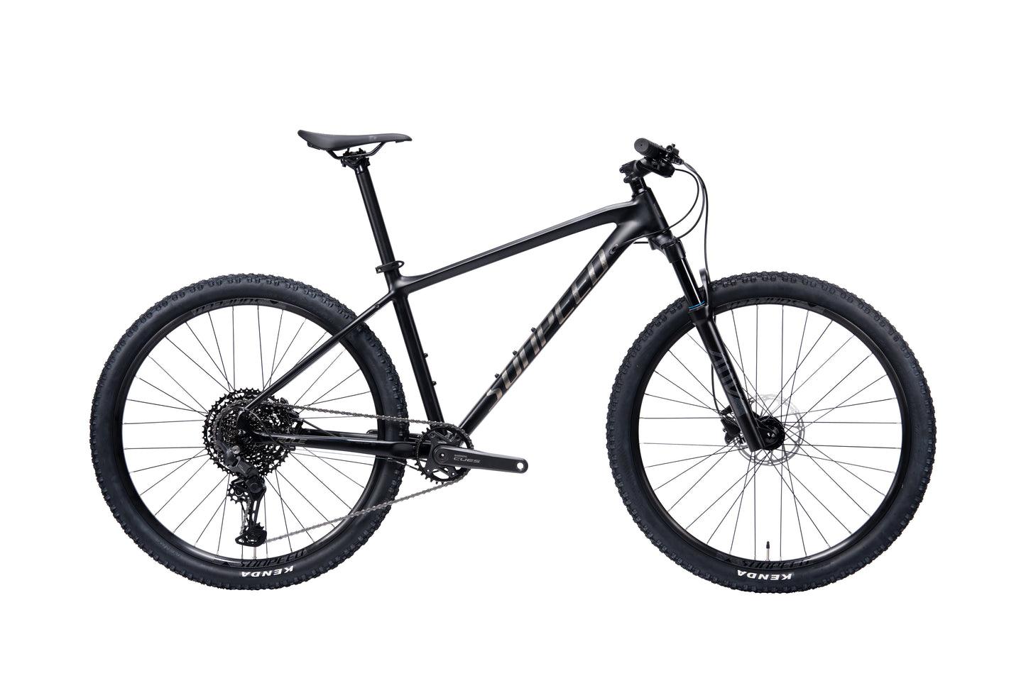 Bicicleta MTB Sunpeed Rule 29” Boost – Suspensión de Aire, Shimano CUES 1x9, Negro talla M