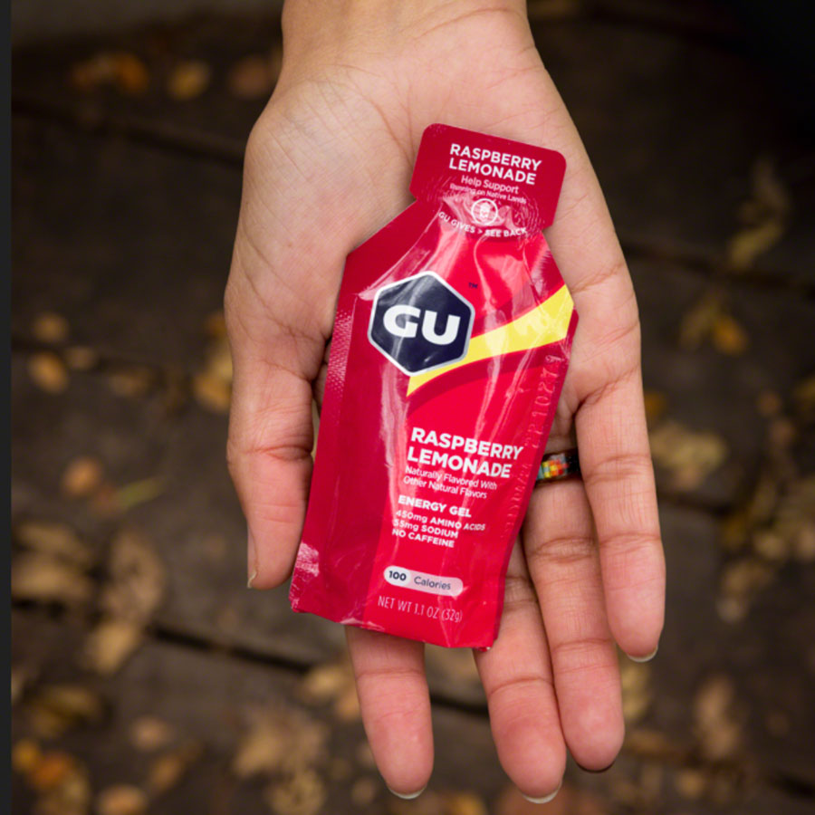 Gel energético GU - Limonada de frambuesa