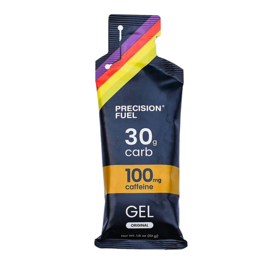 Gel de Cafeína PRECISION FUEL 30g - Energía y Estímulo para Ciclistas y Corredores