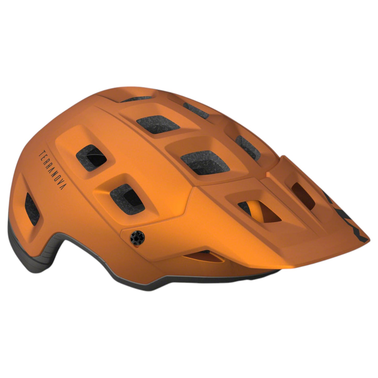 Casco MET Terranova MIPS Titanio Naranja Mate - Protección MTB y eMTB, Talla M