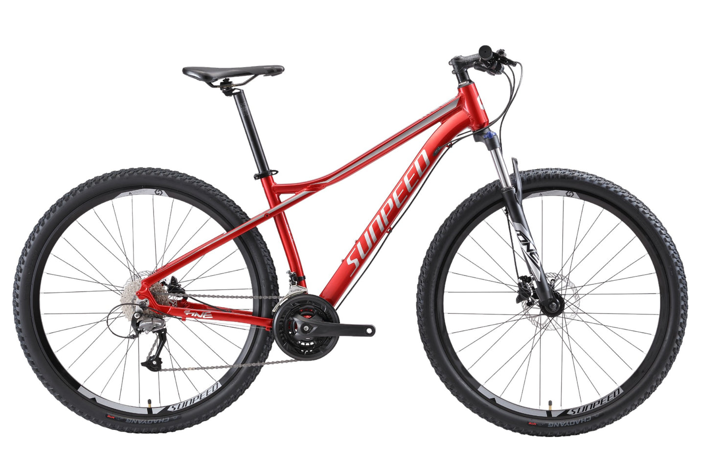 Bicicleta de montaña  SUNPEED ONE 29" Roja, talla M