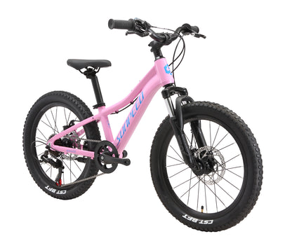 Bicicleta para Niña Sunpeed Youth 20" – Suspensión, Frenos de Disco y Shimano 7 Velocidades.
