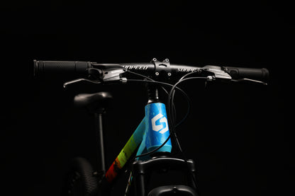 Bicicleta Sunpeed Jump Aro 24 – Aluminio, Frenos de Disco, 7 Velocidades para Niños (9 a 12 años)- Negro
