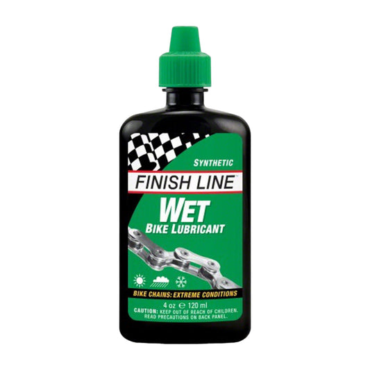 Lubricante para cadenas de bicicleta Finish Line WET - 4 oz