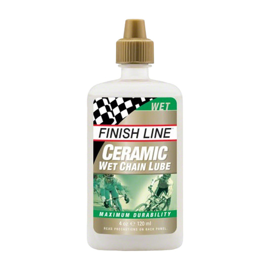 Lubricante húmedo de cerámica para bicicletas Finish Line, 4oz