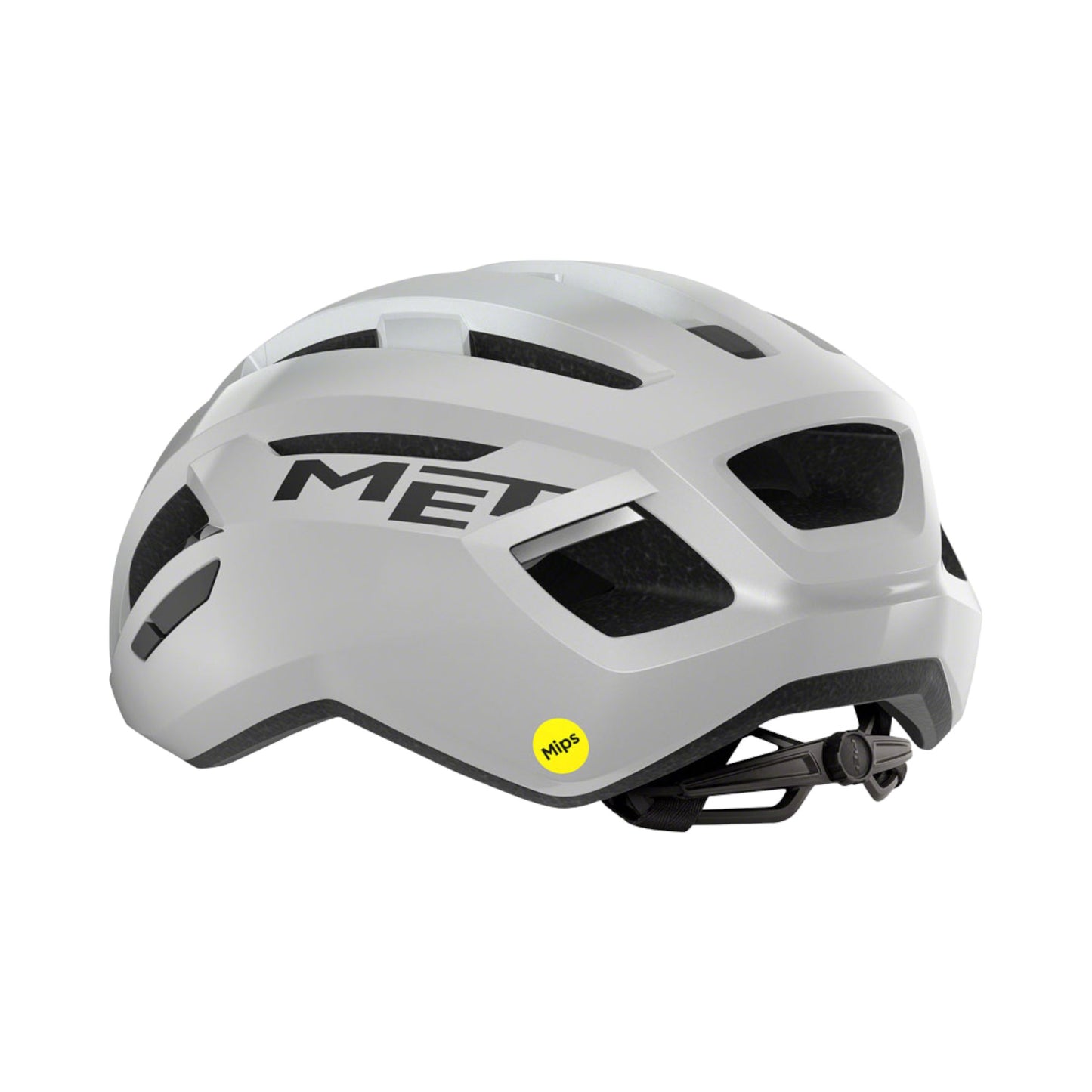 Casco MET Vinci MIPS - Blanco/Plata Mate, M | Máximo Rendimiento y Seguridad