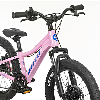 Bicicleta para Niña Sunpeed Youth 20" – Suspensión, Frenos de Disco y Shimano 7 Velocidades.