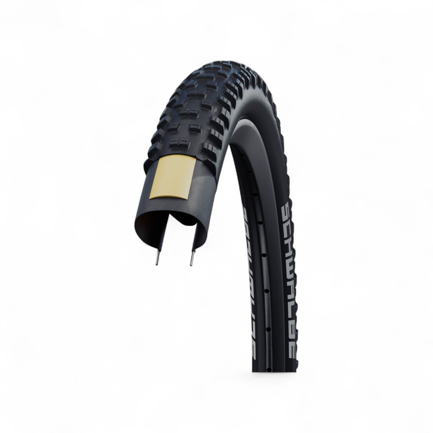 Llanta Schwalbe Tough Tom 27.5X2.25 Active Lite K-Guard Negro/Aro De Alambre