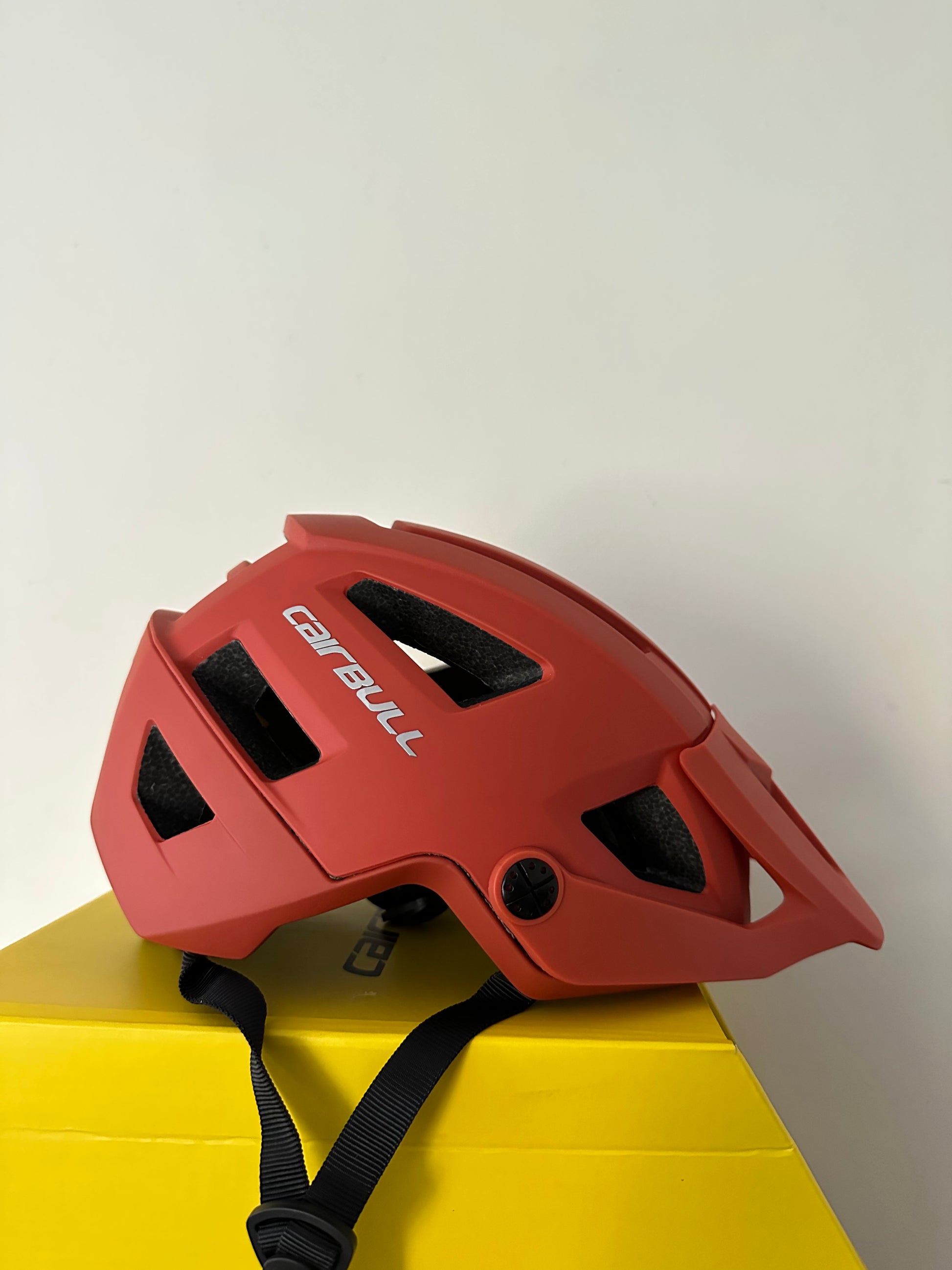 CASCO MET ECHO NARANJA MATE