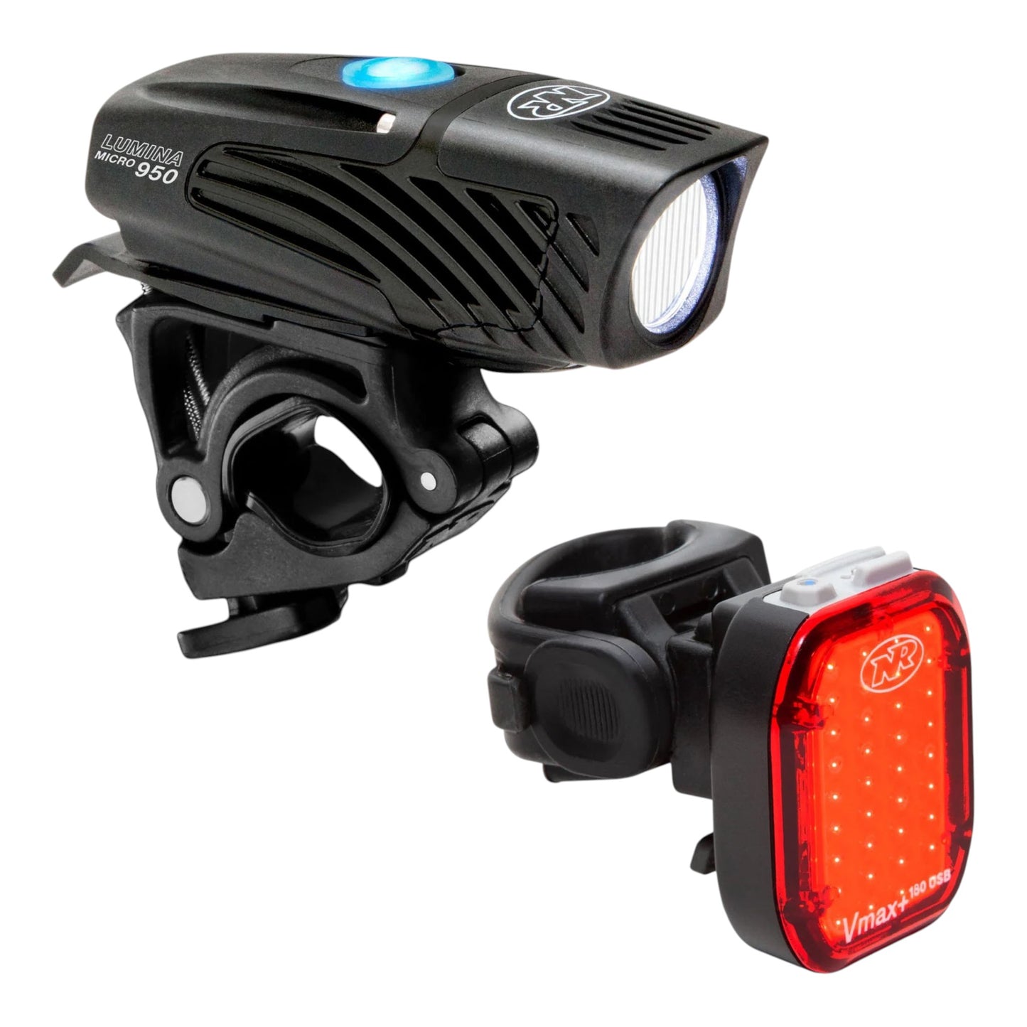 Luz NiteRider Lumina Micro 950 Vmax+ – Combo Delantera y Trasera para Bicicleta