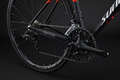Bicicleta de ruta SUNPEED TRITON, negro, talla 53