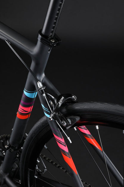 Bicicleta de ruta SUNPEED TRITON, negro, talla 53