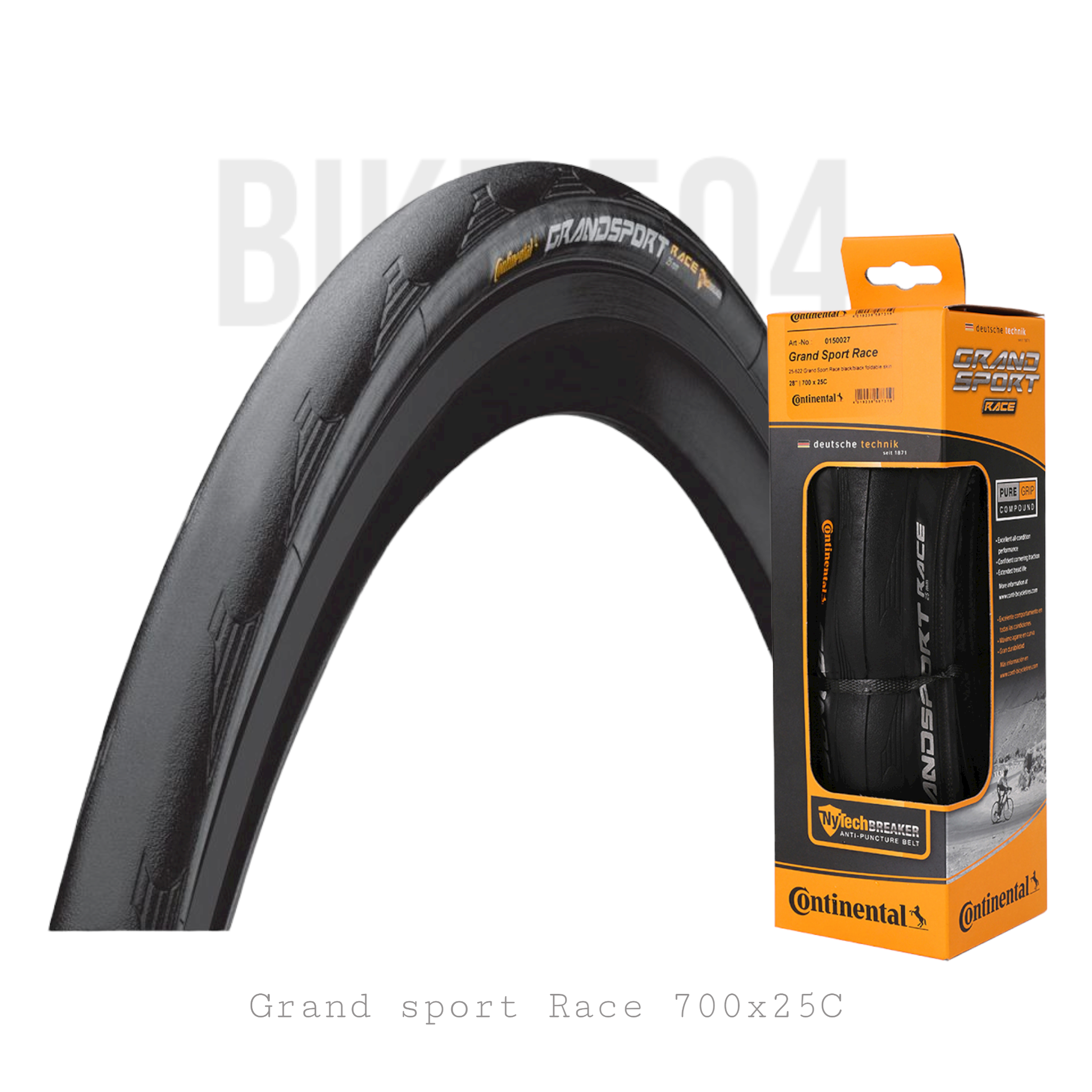 Continental Grand Sport Race 28'' (28-622 Wire) Fold. Skin - Pneu de Continental Grand Sport Race 28'' (28-622 Wire) Fold. Skin - Pneu de