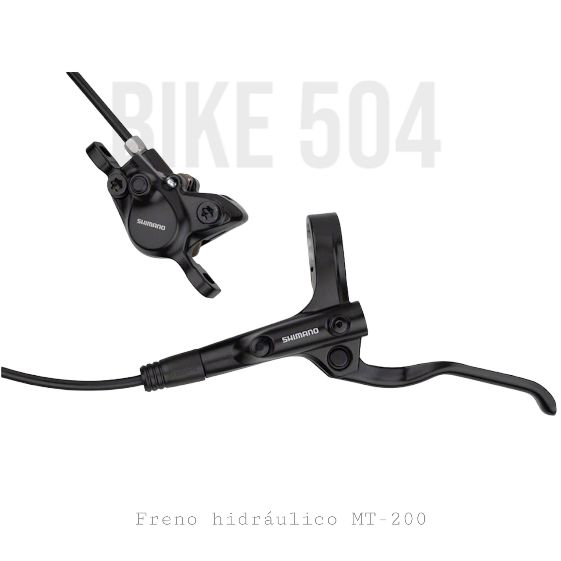 Set de Freno Hidráulico Shimano MT-200 – Bike504